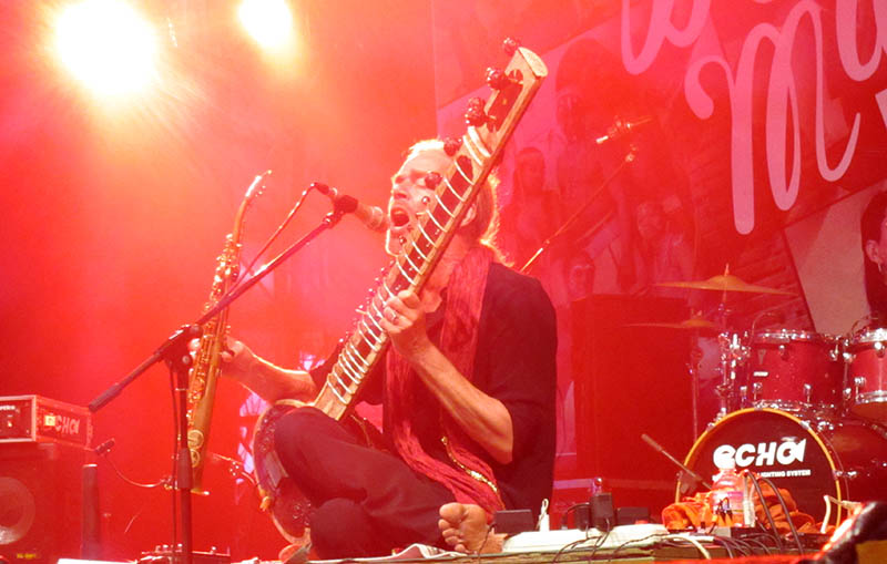 Prem Joshua performing on the first night. Photo: Chris Ashton 