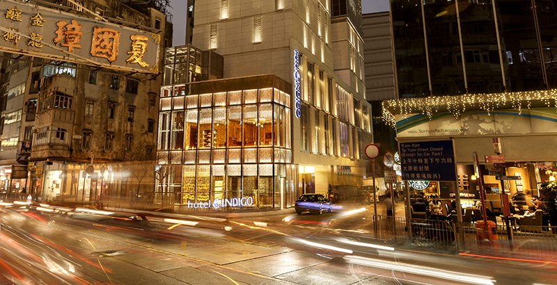 Located in the famous Wan Chai District. Photo: Hotel Indigo Hong Kong