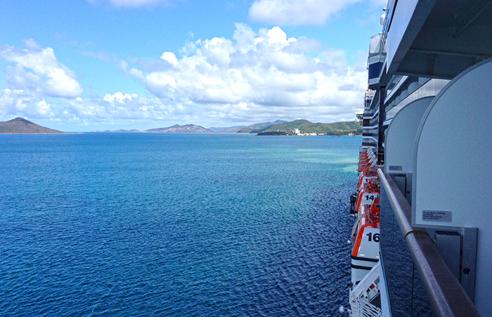 Arriving in Noumea, New Caledonia. Photo: Chris Ashton