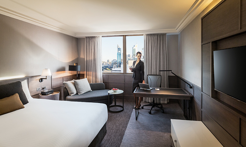 A new look Premier Room. Photo: Pan Pacific Perth