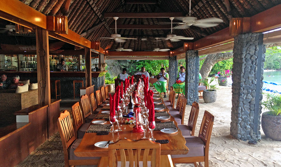 The resort's main dining area. Photo: Chris Ashton