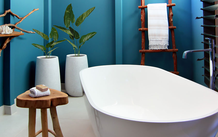 Beachside Villa bathroom. Photo: Accor Hotels