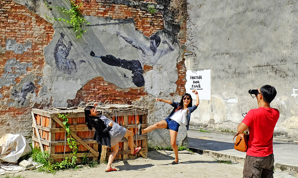 Street art in Penang