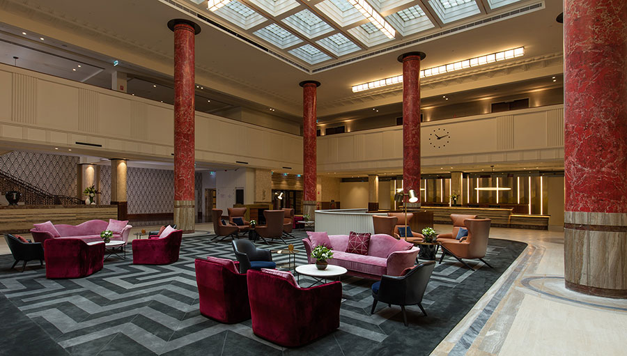 Lobby at the Primus Hotel Sydney