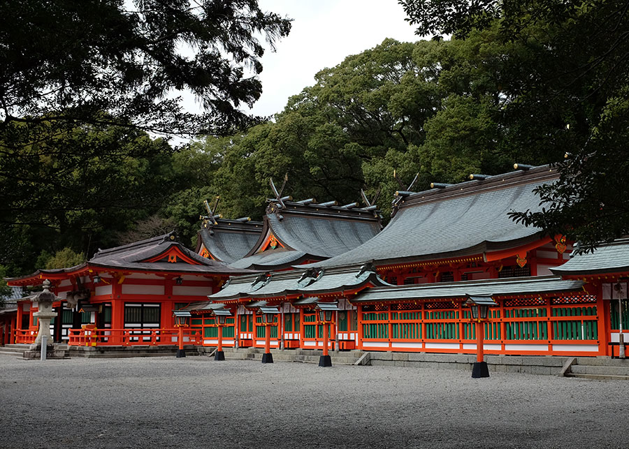 The grounds of Kumano Hayatama Taisha