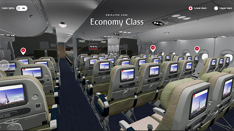 emirates virtual tour a380