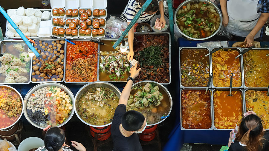 Street food in Bangkok. Supplied.