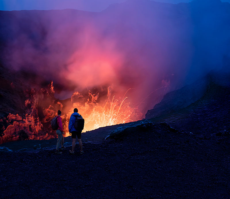 Mount Yasur, Vanuatu. Supplied.