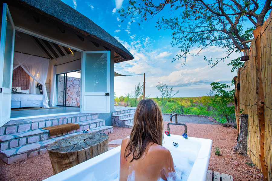 Nantwich Eco Lodge, Hwange, Zimbabwe. Credit: Supplied.