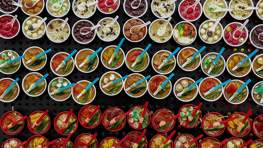 Colourful hawker centre dishes. Credit: Jefferton James / Supplied.
