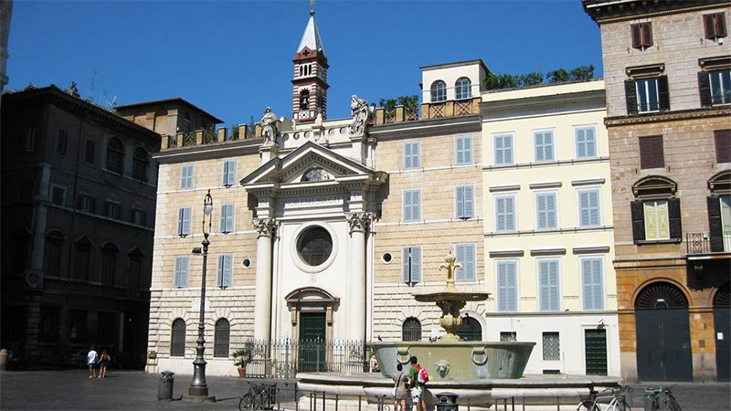 Casa di Santa Brigada, Rome. Credit: monasteries.com