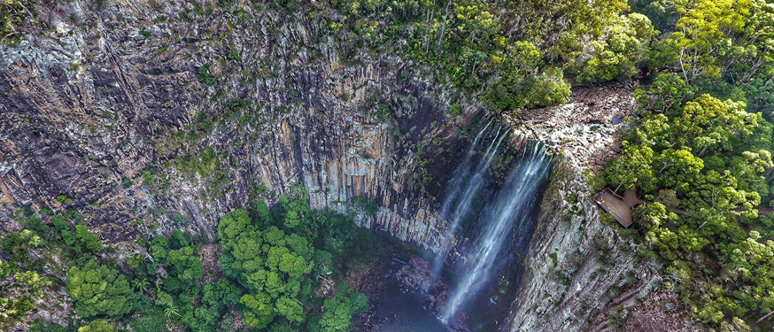 Minyon Falls. Nightcap National Park