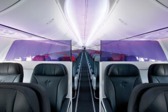 Virgin Australia 737-800 Business Class. Supplied.