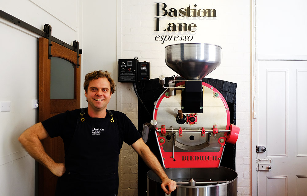 Gary Wall from Bastion Lane Espresso in Uki