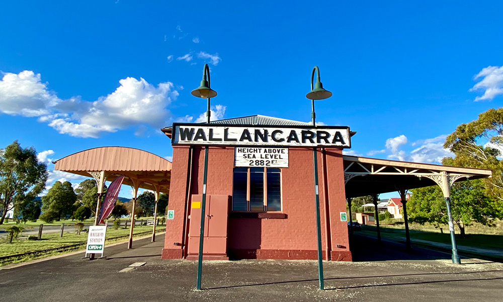 Historic Wallangarra Railway Station, at the border of QLD and NSW. Credit: Chris Ashton