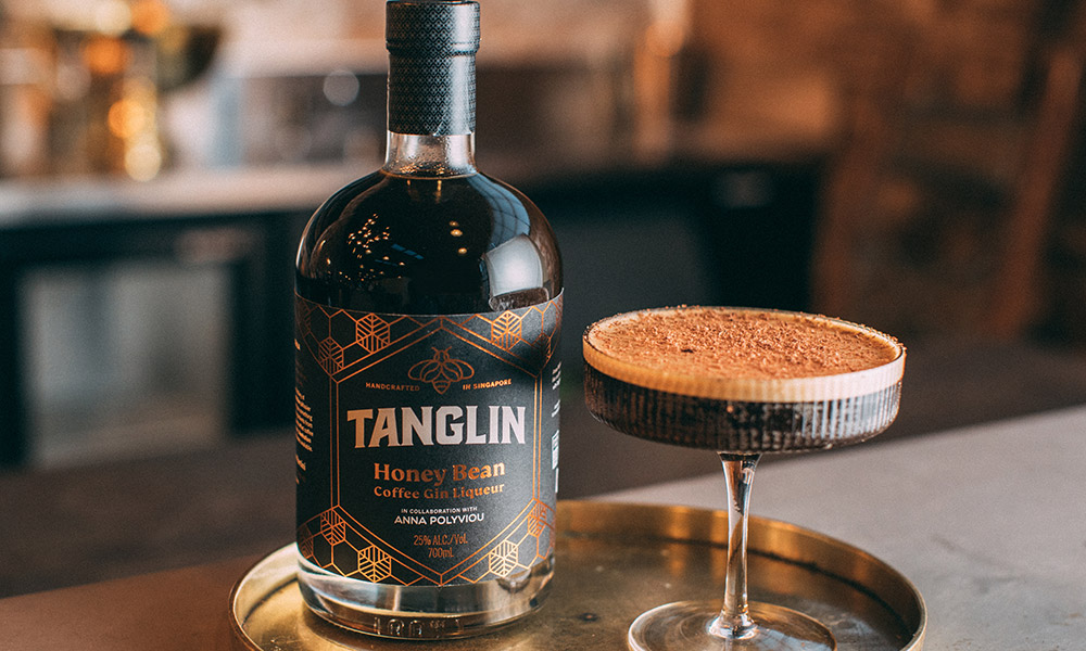 Tanglin Honey Bean Gin Liqueur. Credit: Singapore Tourism Board.