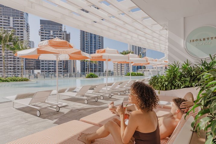 Isoletto Pool Club at The Star Gold Coast is now open.