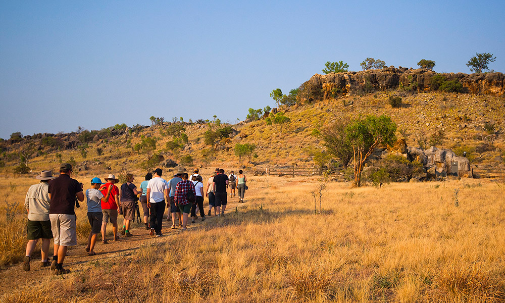 Exploring the Riversleigh Fossil Fields. Credit: Tourism & Events Queensland