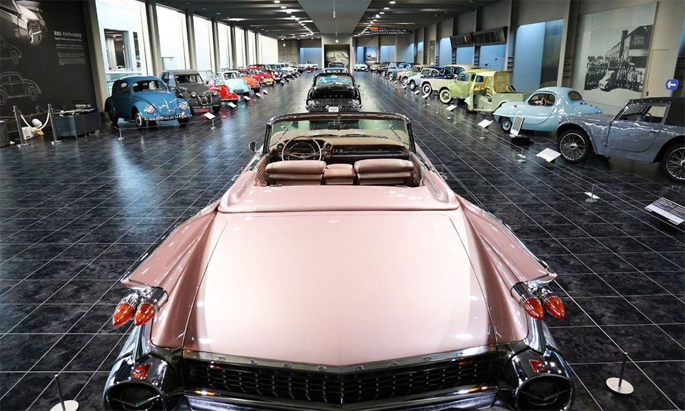 The impressive display at Toyota Motor Museum. Credit: 2021 Toyota Motor Corporation