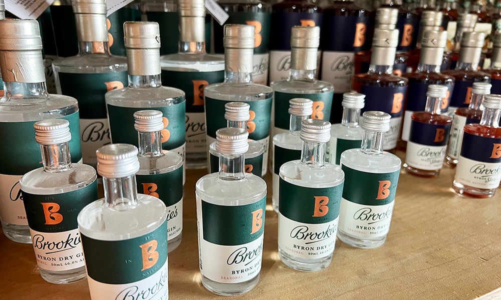 Brookie's Byron Dry Gin, the first product released by Cape Byron Distillery. Photo: Chris Ashton