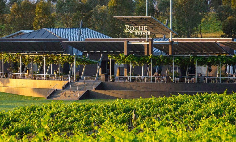 Roche Estate is a well-known concert and dining venue in Pokolbin, heart of the Hunter Valley. 