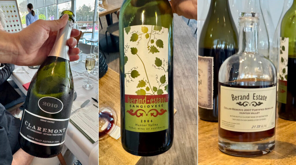 Diving back through the vintages with Stay n' Sip Hunter Valley.